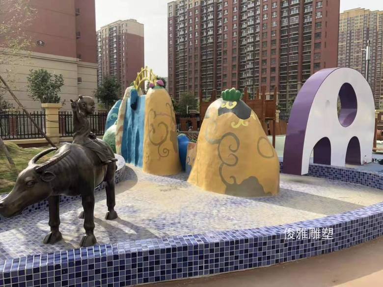 泰安碩園、和園幼兒園玻璃鋼雕塑